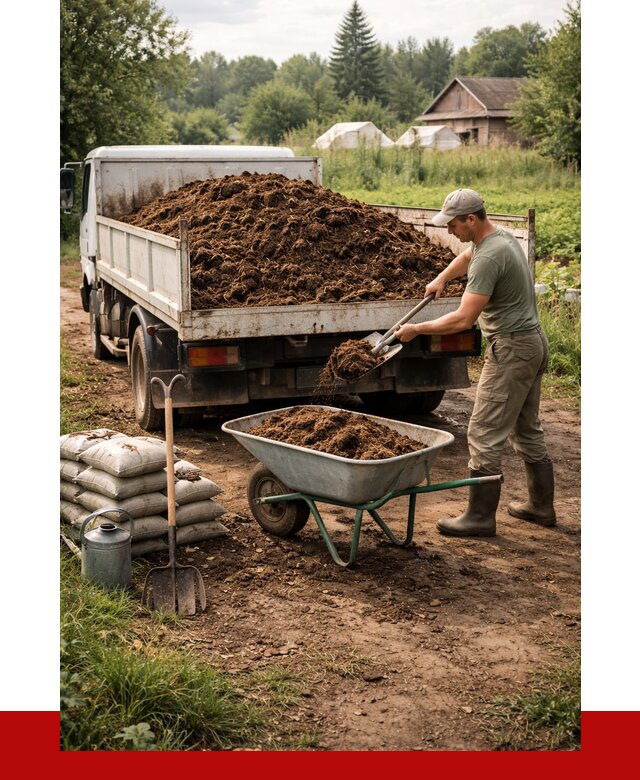 Купить коровий навоз с доставкой в Воскресенске от 1861 р. | ПРОНЕРУДВск