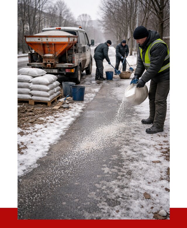 Реагент против гололеда в Воскресенске с доставкой от 4652 р. | ПРОНЕРУДВск