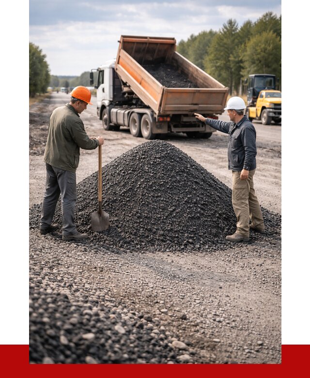 Купить асфальтовую крошку для дорог в Воскресенске от 4342 р. | ПРОНЕРУДВск