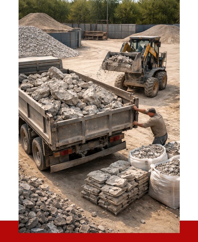 Купить бой бетона с доставкой в Воскресенске от 4962 р. | ПРОНЕРУДВск