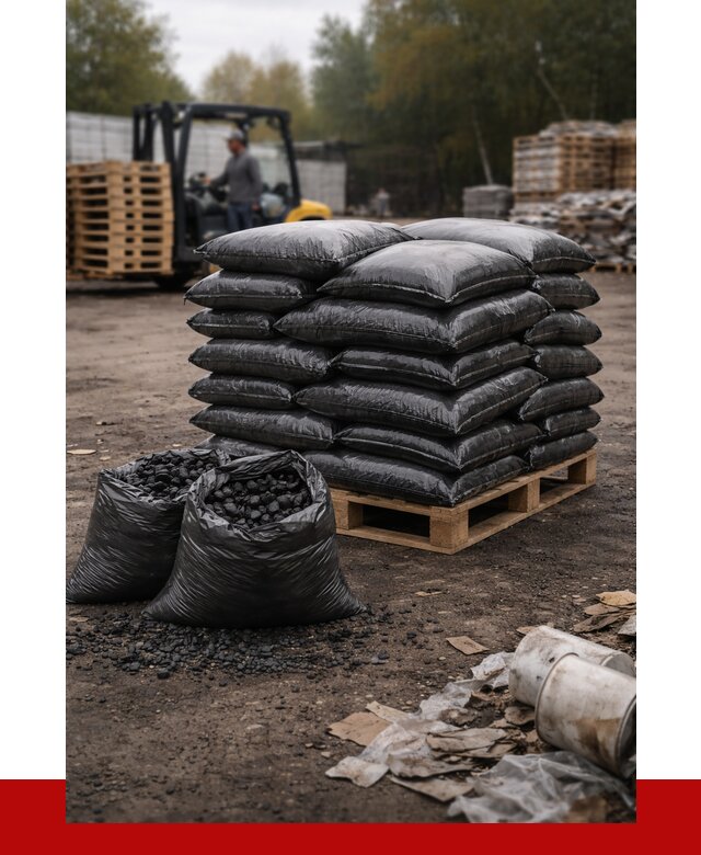 Купить уголь в мешках с доставкой в Воскресенске от 7754 р. | ПРОНЕРУДВск