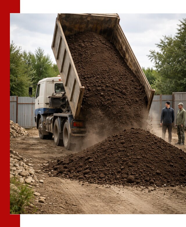 Доставка самосвалом 10 кубов в Воскресенске быстро и надёжно