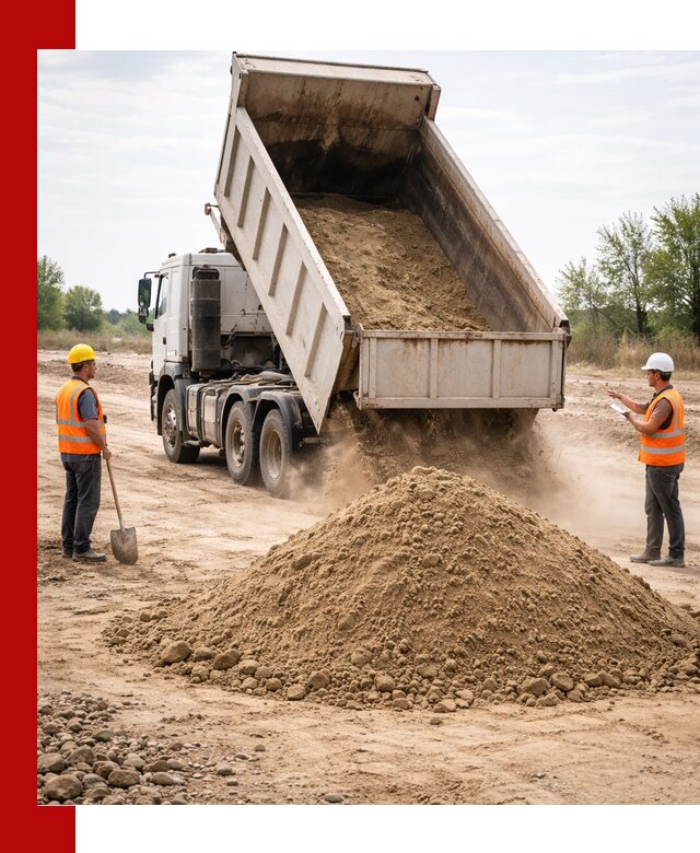 Доставка самосвалом 15 кубов в Воскресенске за город и по городу