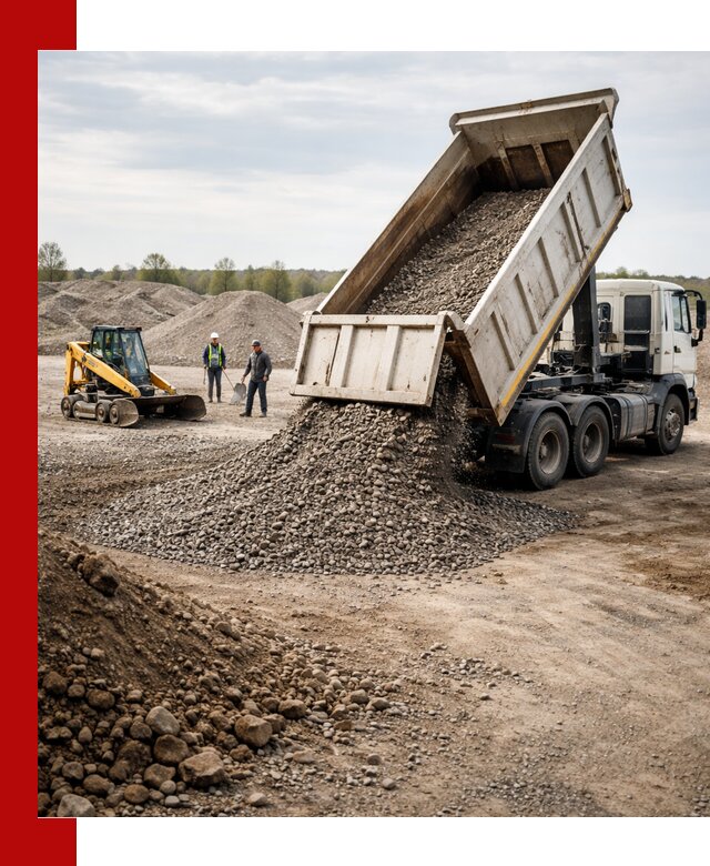 Доставка самосвалом 25 м³ в Воскресенске быстро и надежно