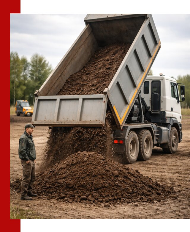Аренда самосвала с водителем в Воскресенске для сыпучих грузов и навоза