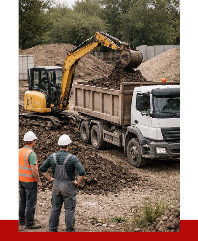 Вывоз грунта в Воскресенске от 4652 р. самосвалом | ПРОНЕРУДВск