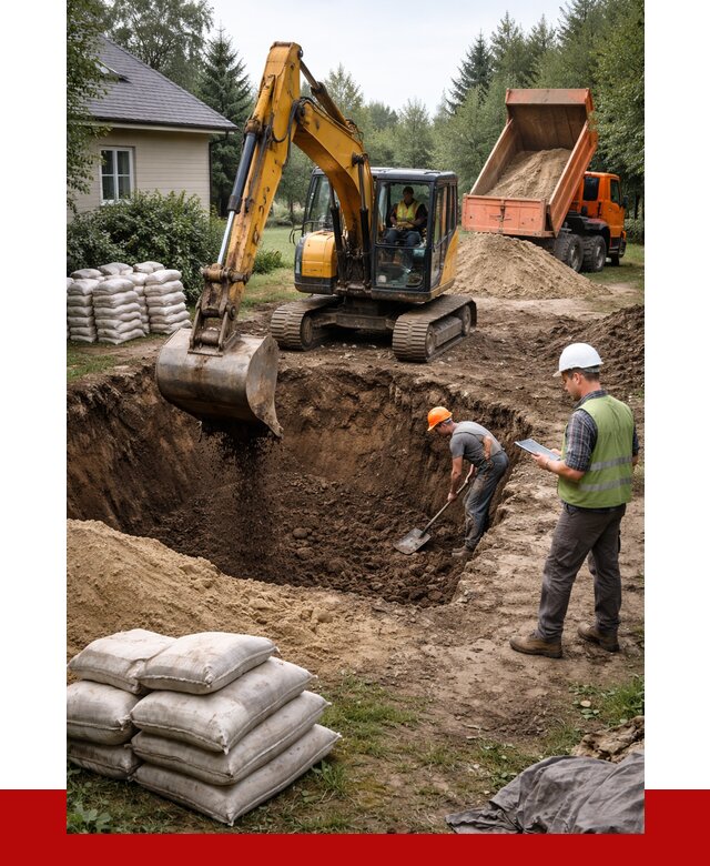 Рытье котлована в Воскресенске быстро от 4652 р. ПРОНЕРУДВск